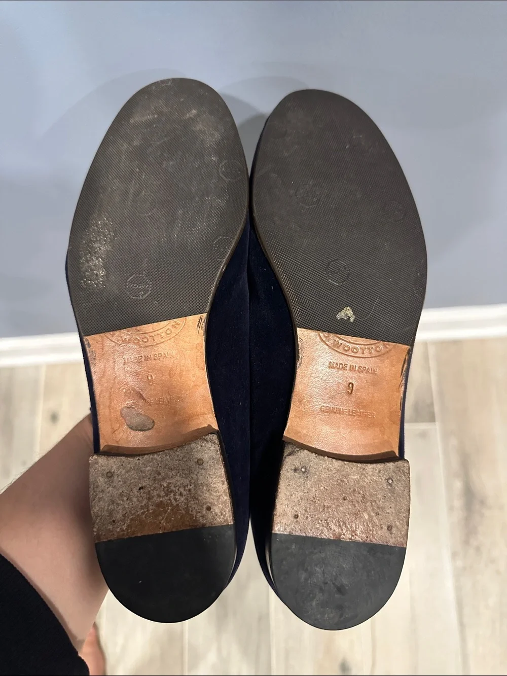 Men's Stubbs & Wootton Embroidered Horsebit Loafers Slippers Shoes Size 7